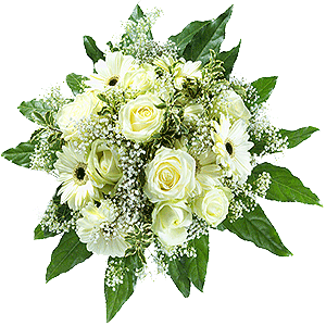 Valentinsstrauß, Flowerdreams, Blumenstrauß Weiße Blumen stehen für Reinheit © flwoerdreams.de