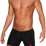 Herren-Badeshorts-Schwarz