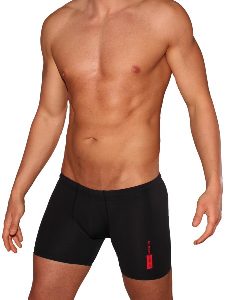 Herren-Badeshorts-Schwarz