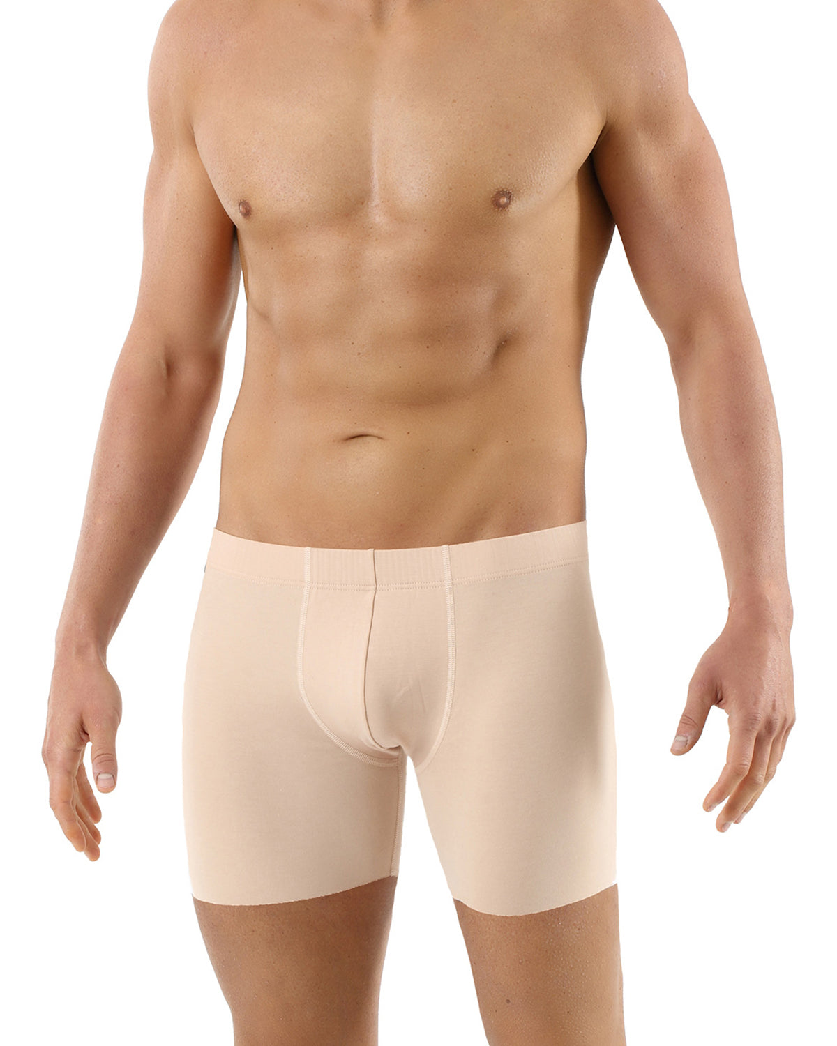 2-Pack Herren Retroshorts ohne Saum Lasercut nahtlos Clean Cut Baumwolle Elastan
