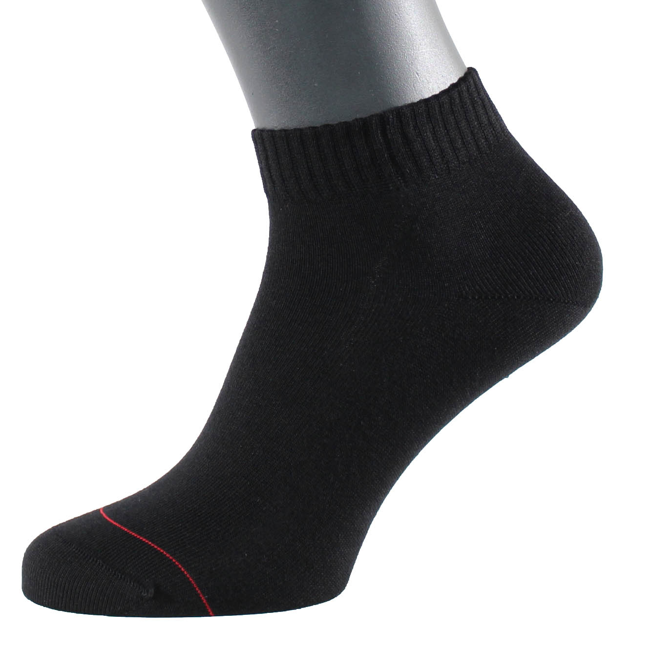 Sneaker Socken Herren Schwarz