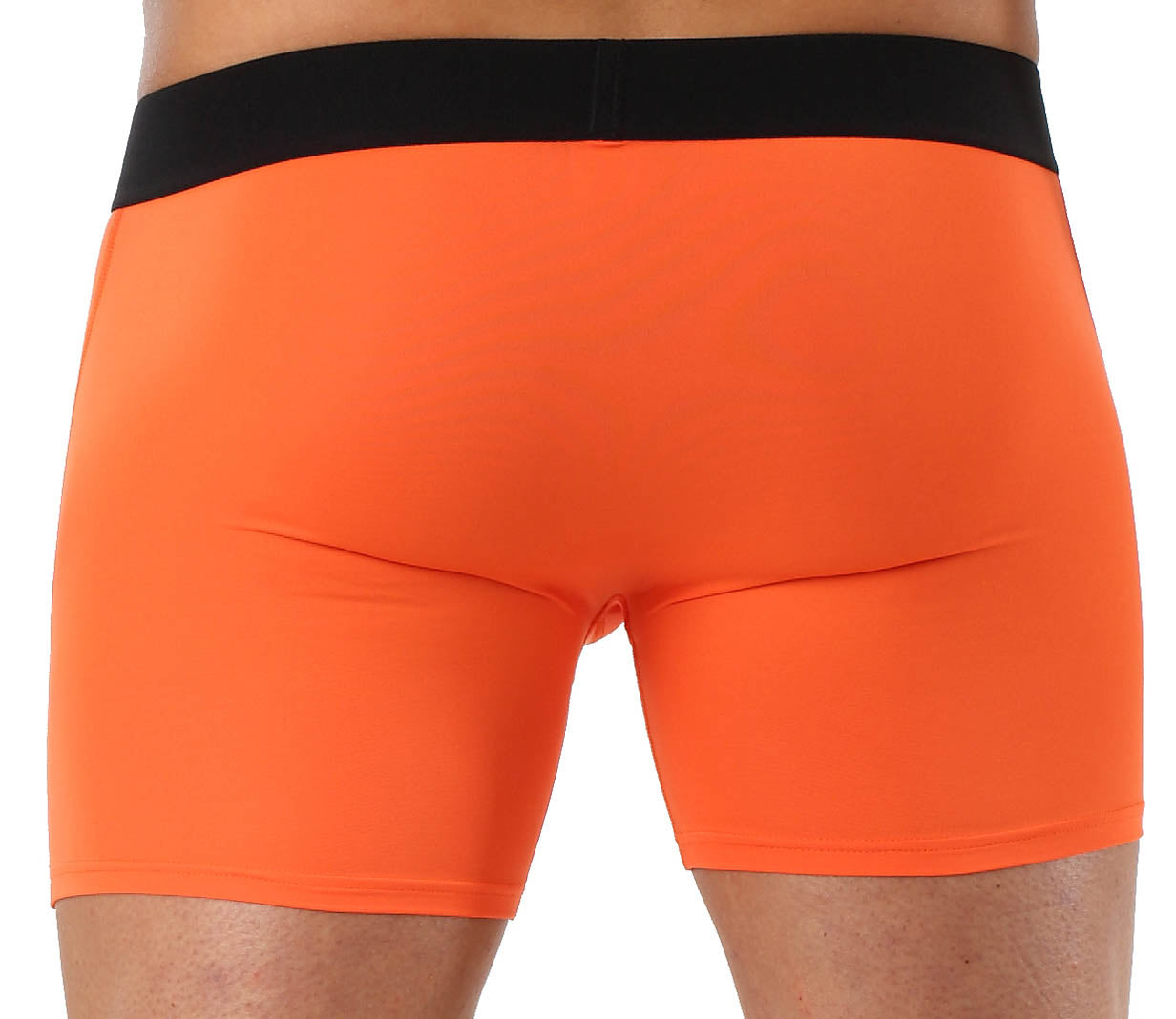Retro Shorts Boxershorts Mikrofaser Orange