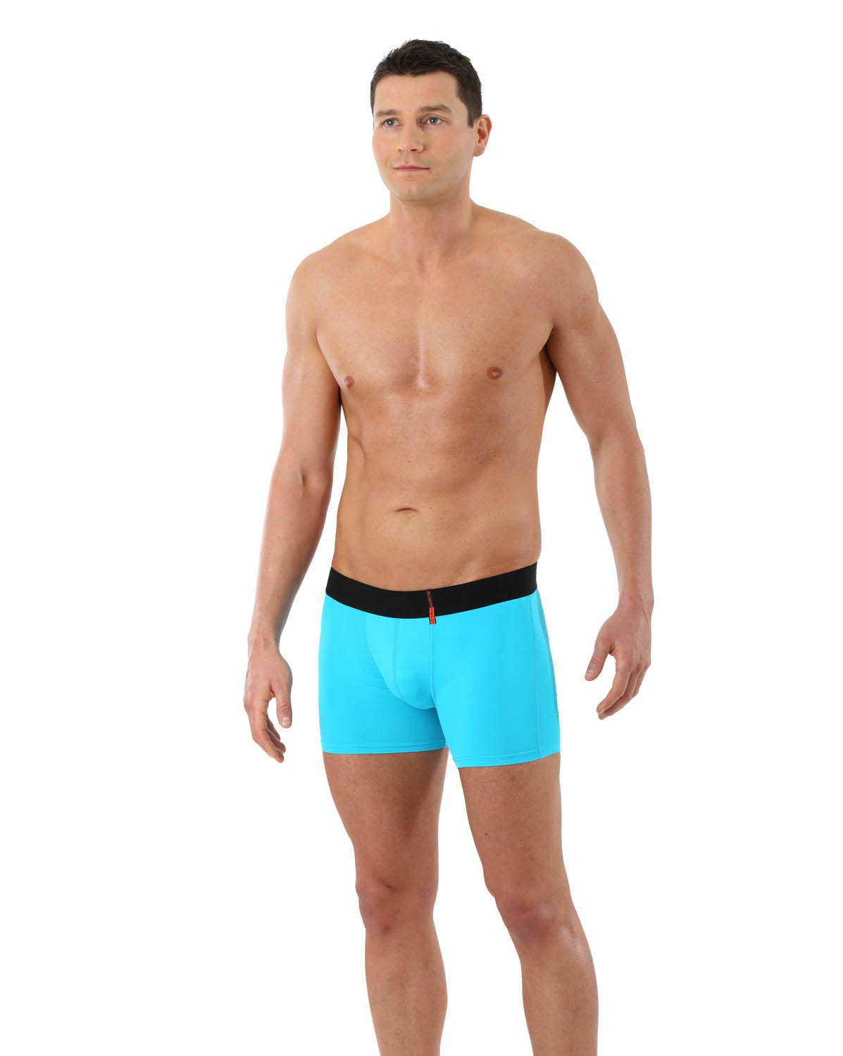 Retro Shorts Boxershorts Mikrofaser Tuerkis