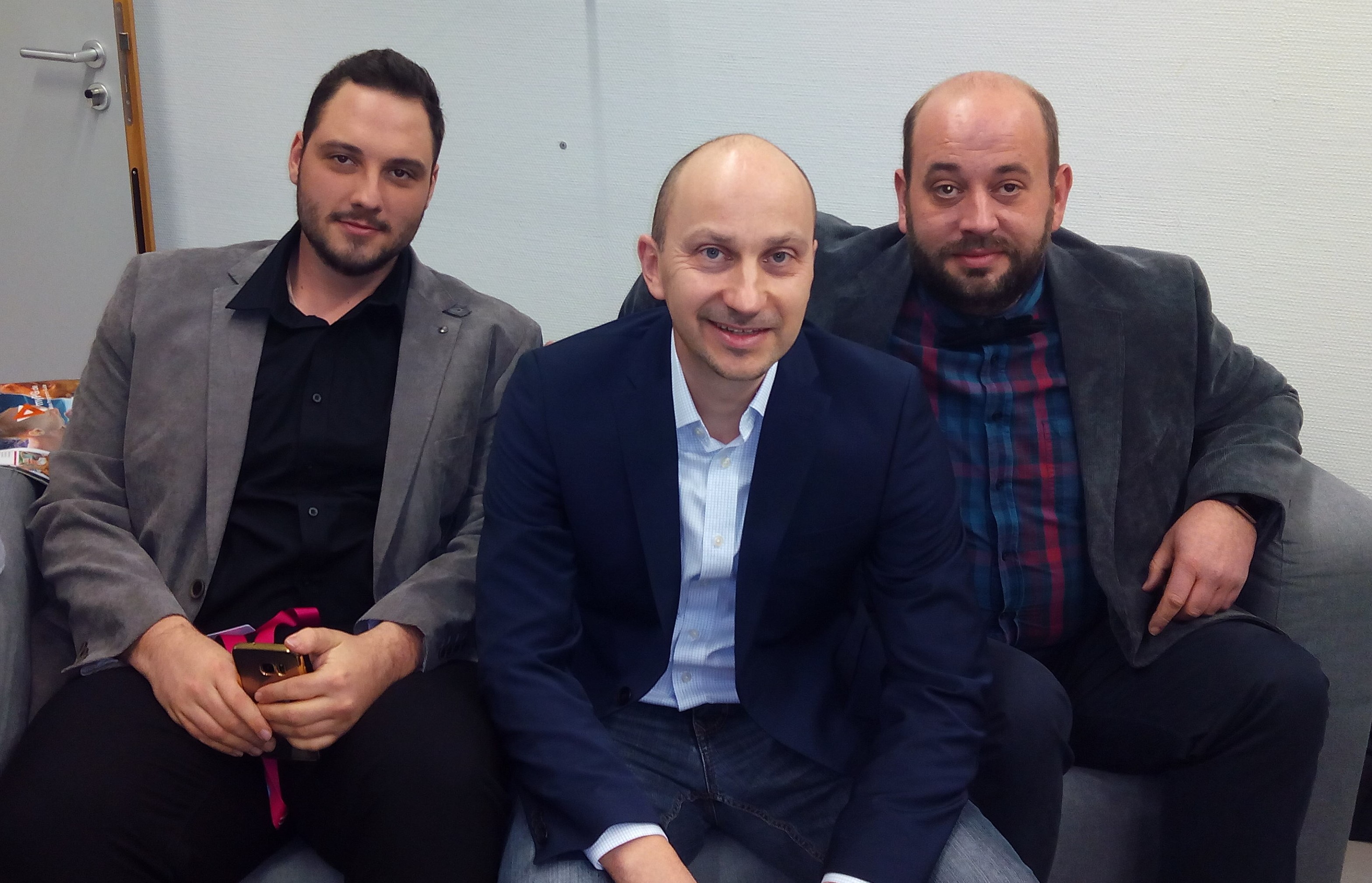 Maik, U. Schmidt und Björn