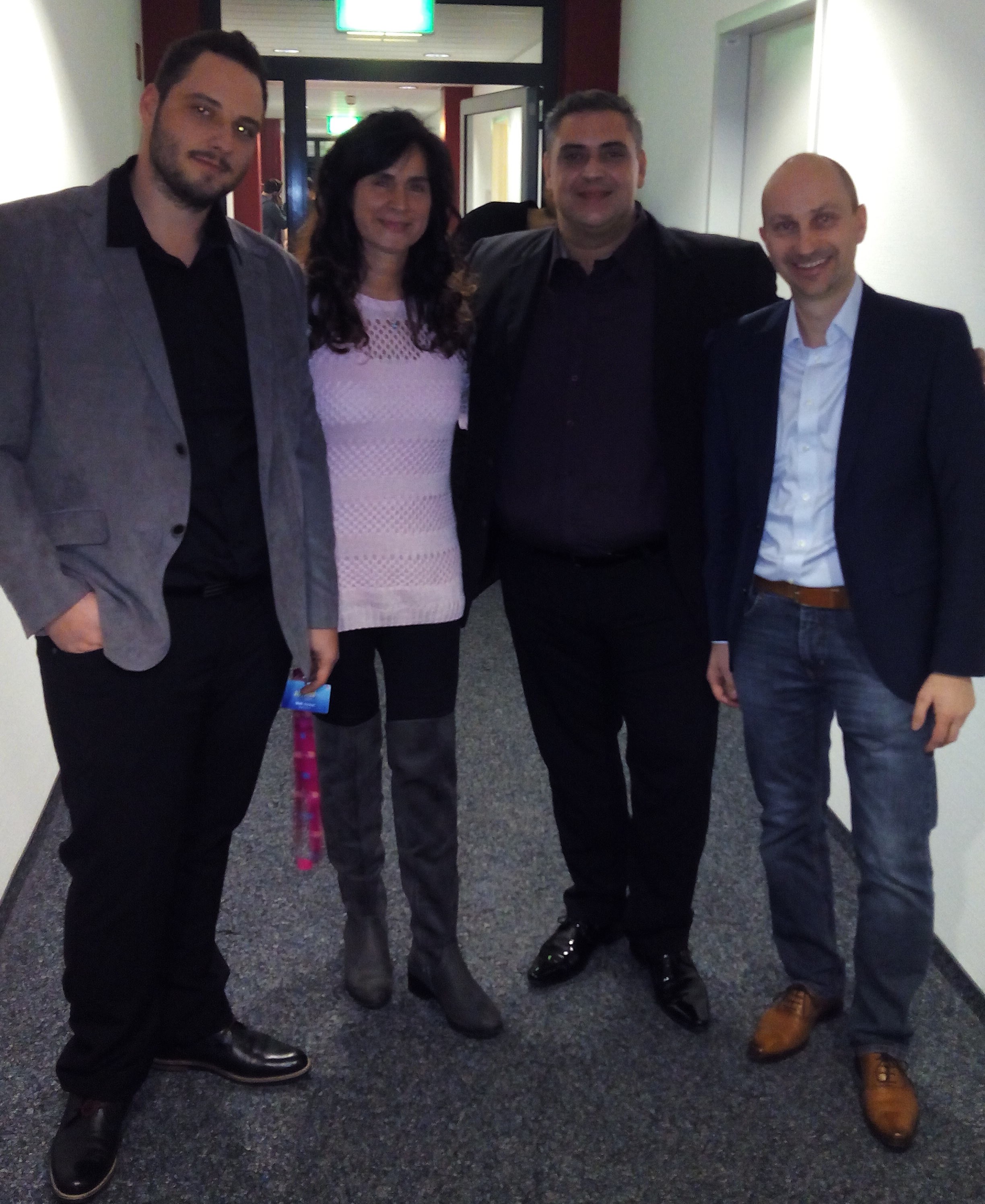 Maik, B.Moghim, Giuseppe und U. Schmidt