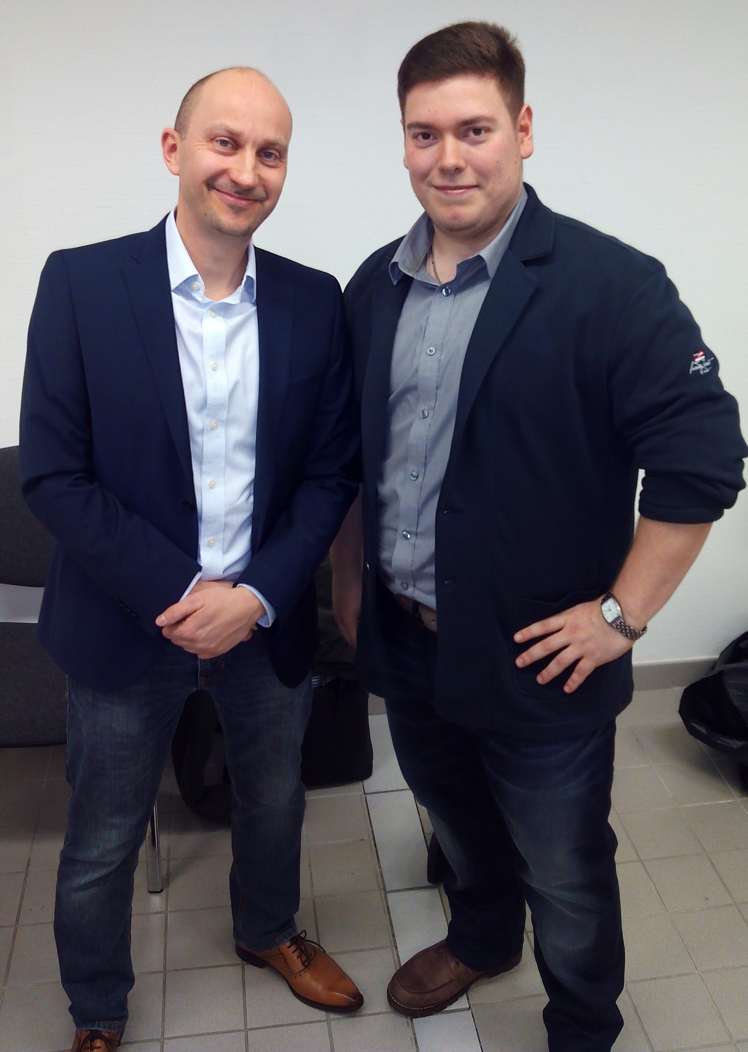 U. Schmidt mit Andrej