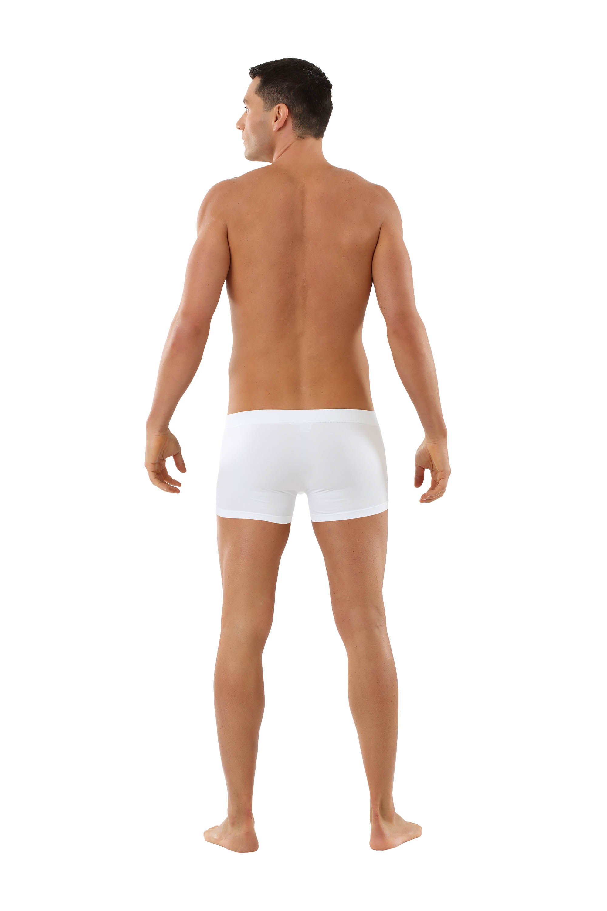 Herren Funktions-Retrhoshorts Baumwolle-Cool Klima weiß