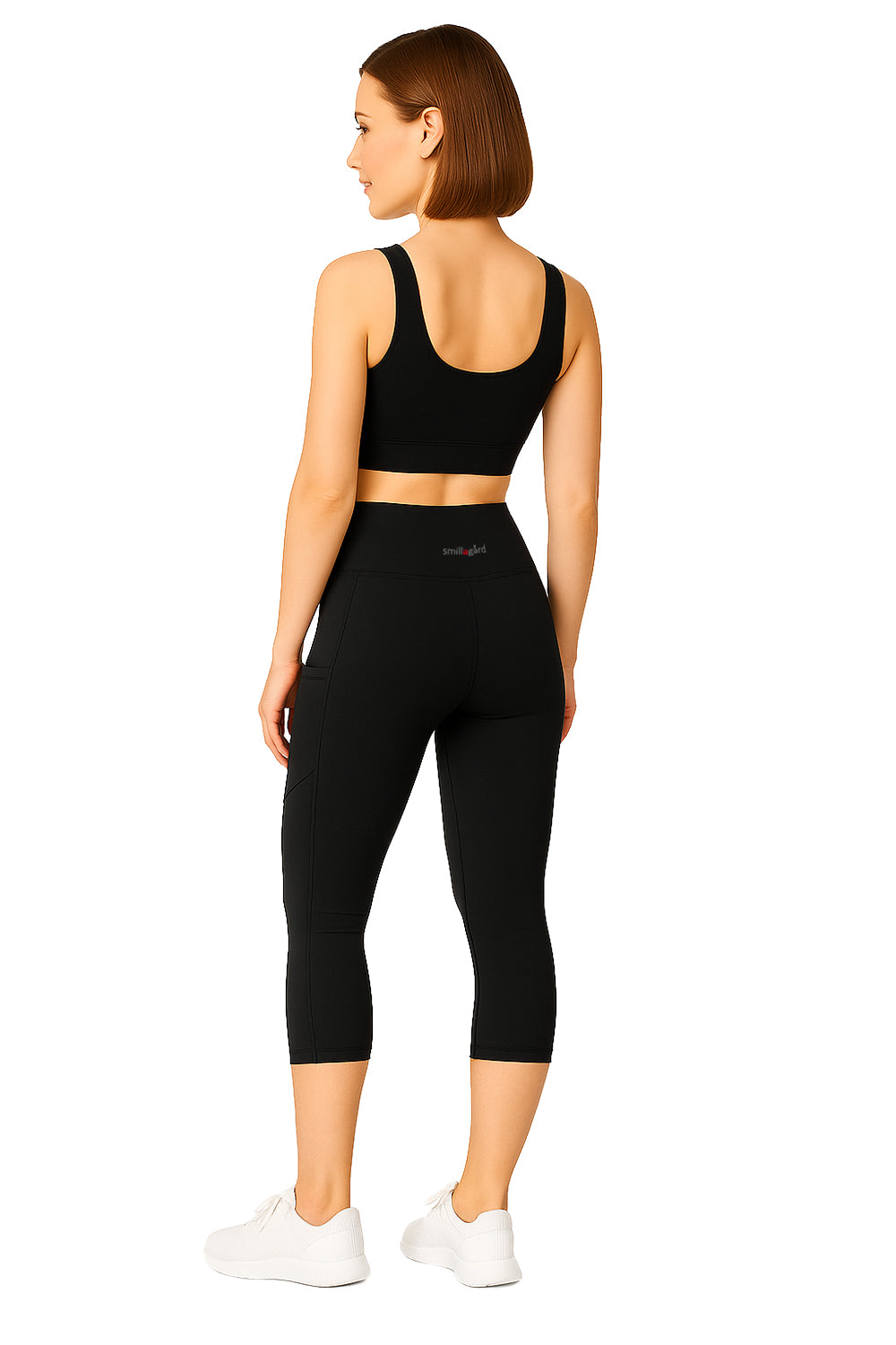 smillagård Capri-Leggings Highwaist schwarz