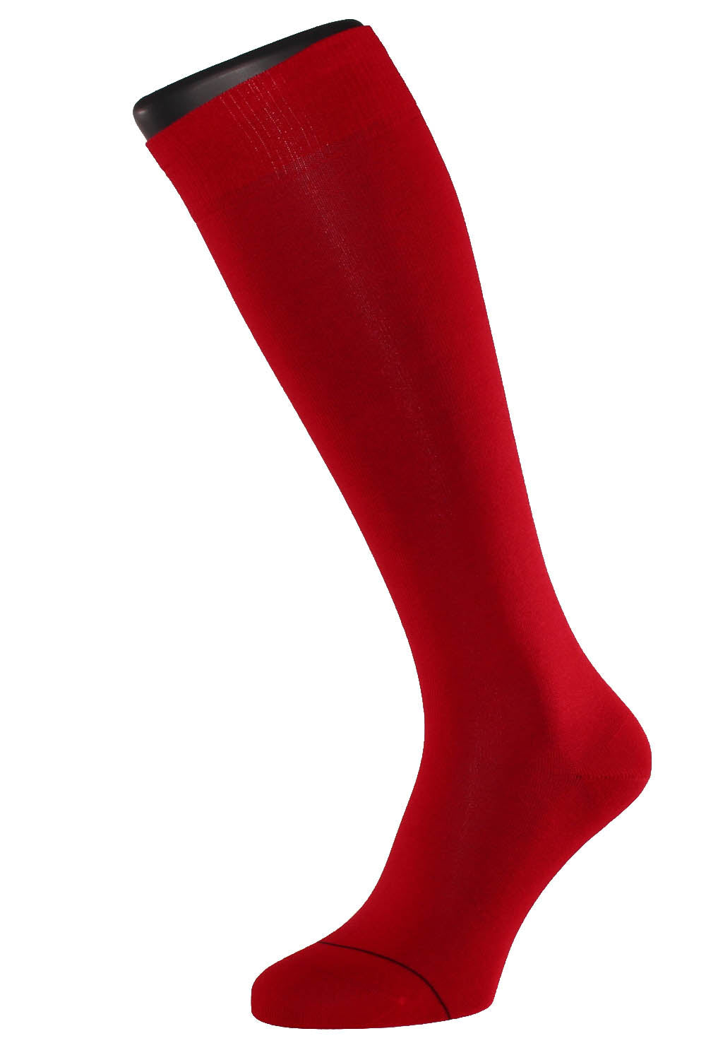 Herren Kniestrümpfe Fil d'Écosse Rot