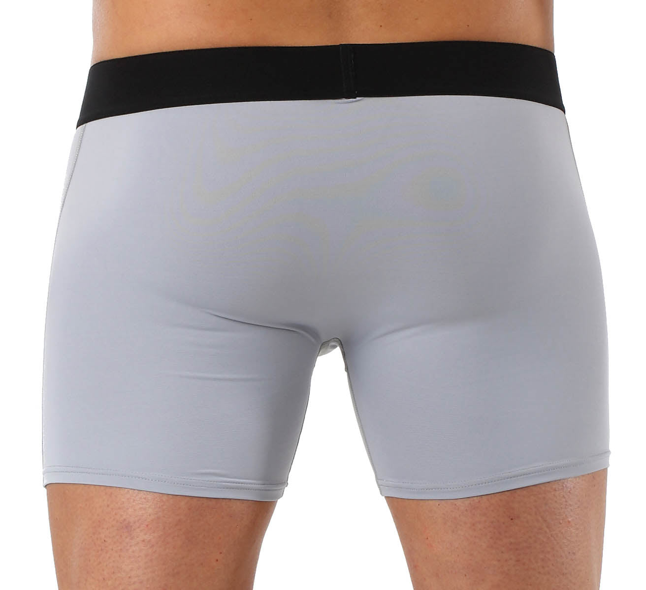 Retro Shorts Boxershorts Mikrofaser Grau