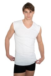 Business-Unterhemd ohne Arm Berlin weiß 