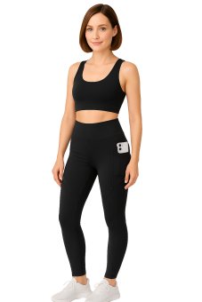 Leggings Highwaist schwarz 