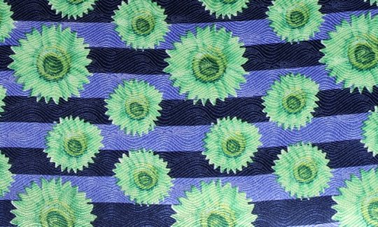 Plastron Gruen, Blau - Motive, Dessin 200042 