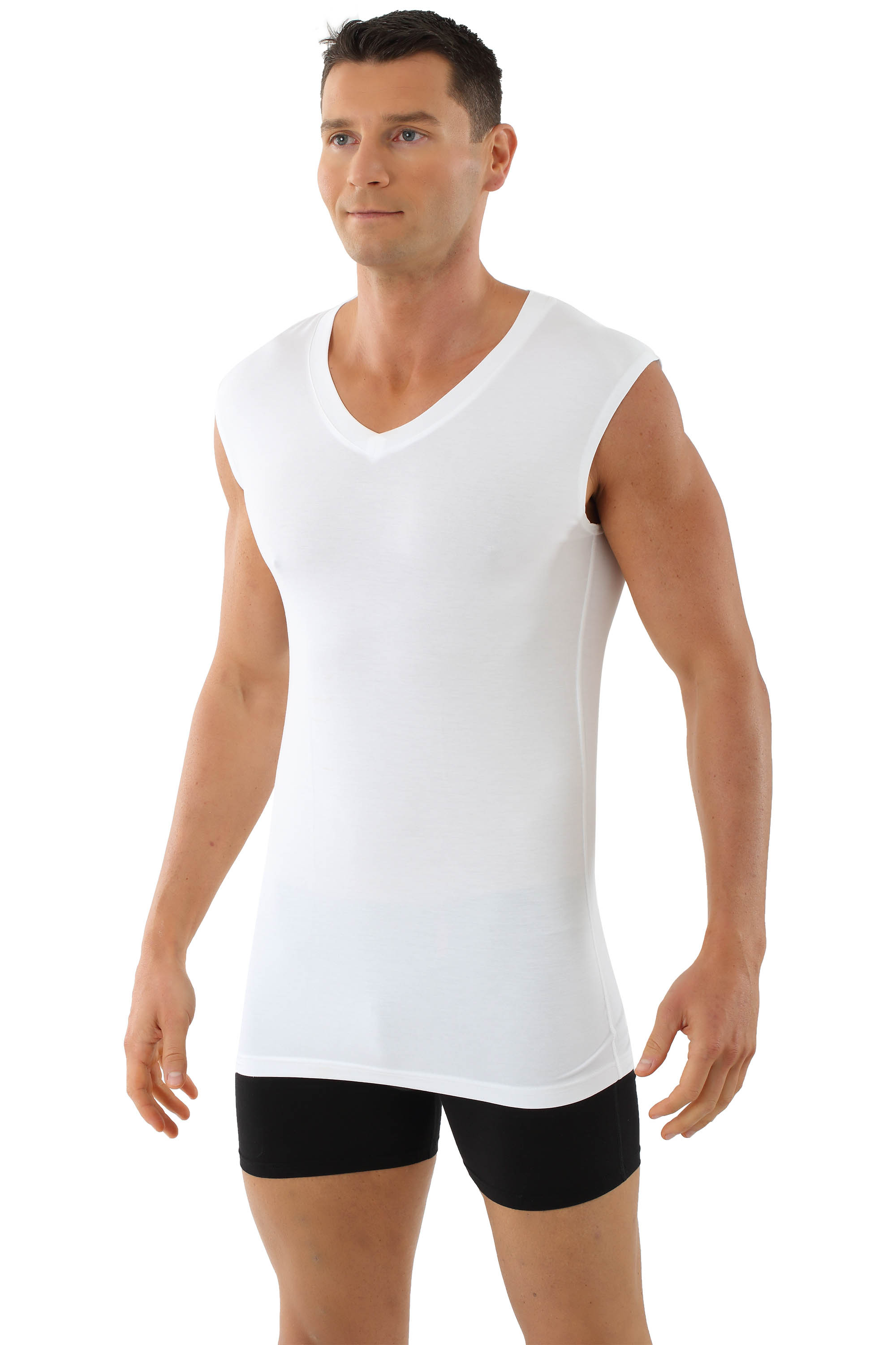 Herren Atmungsaktiv Funktions Unterhemd Unterwäsche Kompressions T-Shirt 