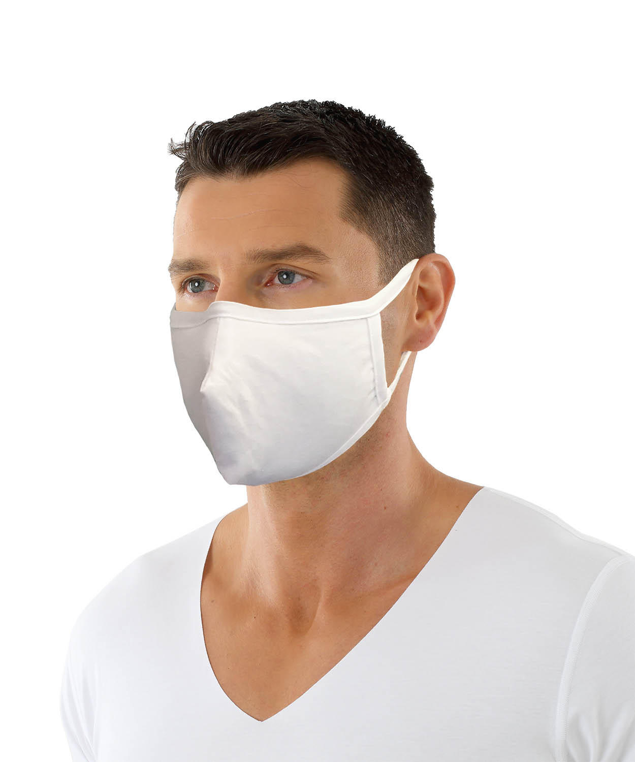 Gesichtsmaske Baumwolle Mund- Nasenschutz waschbar Stoffmaske doppellagig 