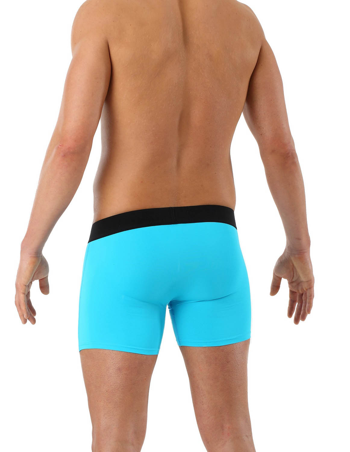ALBERT KREUZ Men's Boxer Briefs – Soft, Breathable Microfiber In Turquoise, Made In Germany - View #7