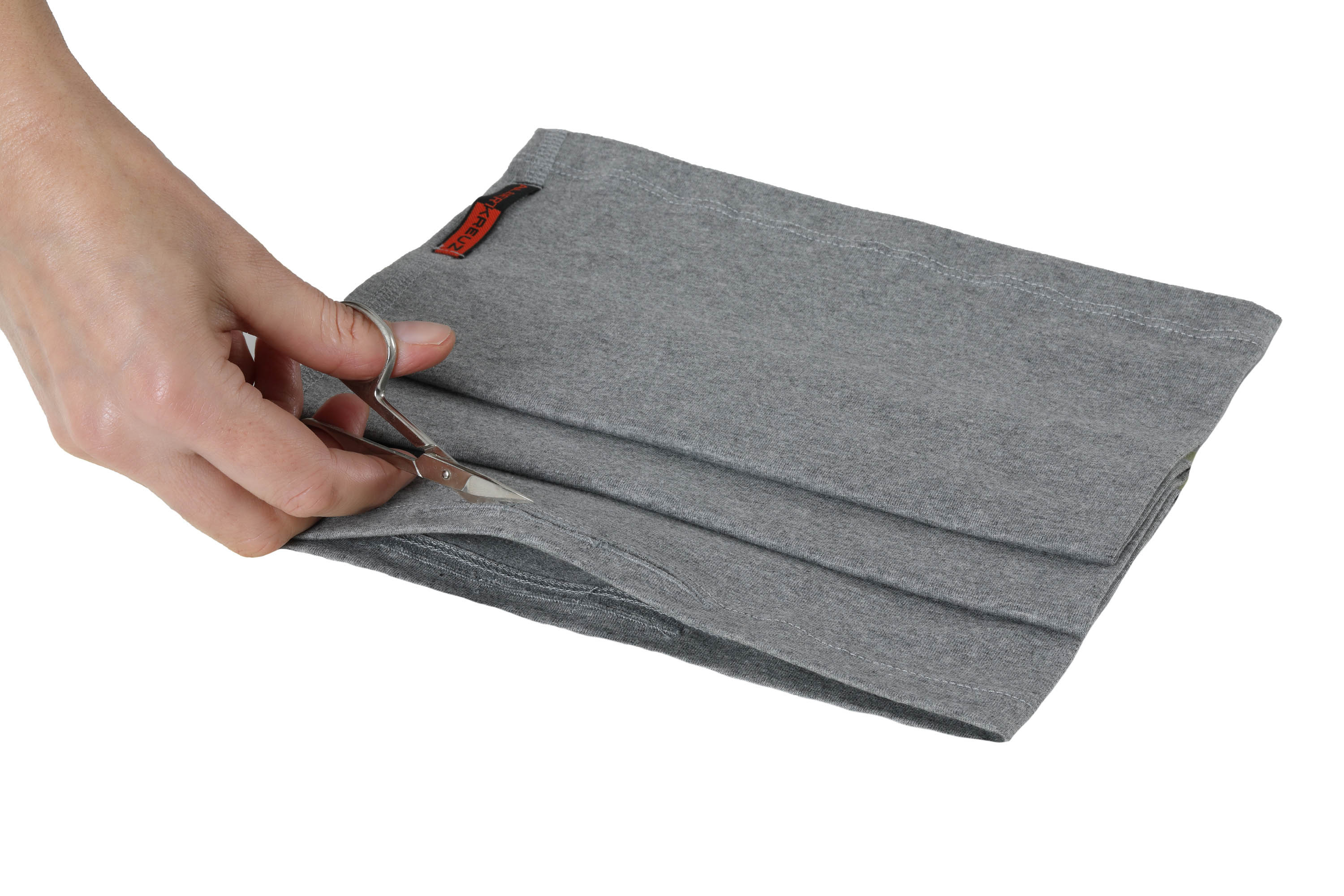 ALBERT KREUZ Bio-Baumwolle Schlauchschal - Halswärmer Mit Ohrenaussparung Für Optimalen Sitz