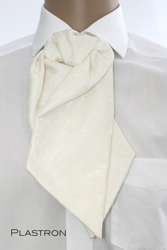 Plastron Seide zur Hochzeit Plastron zur Hochzeit