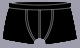 Boxershorts schwarz